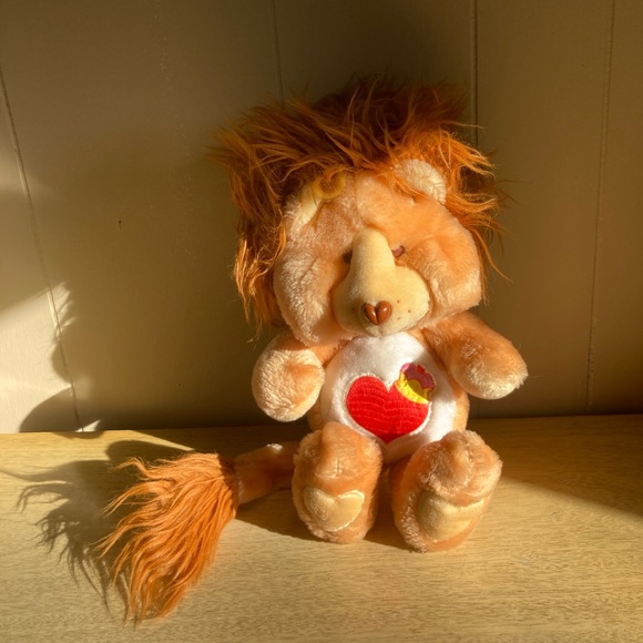 Care Bears Other - Vintage Brave Heart Lion Care Bears Cousin Plush
